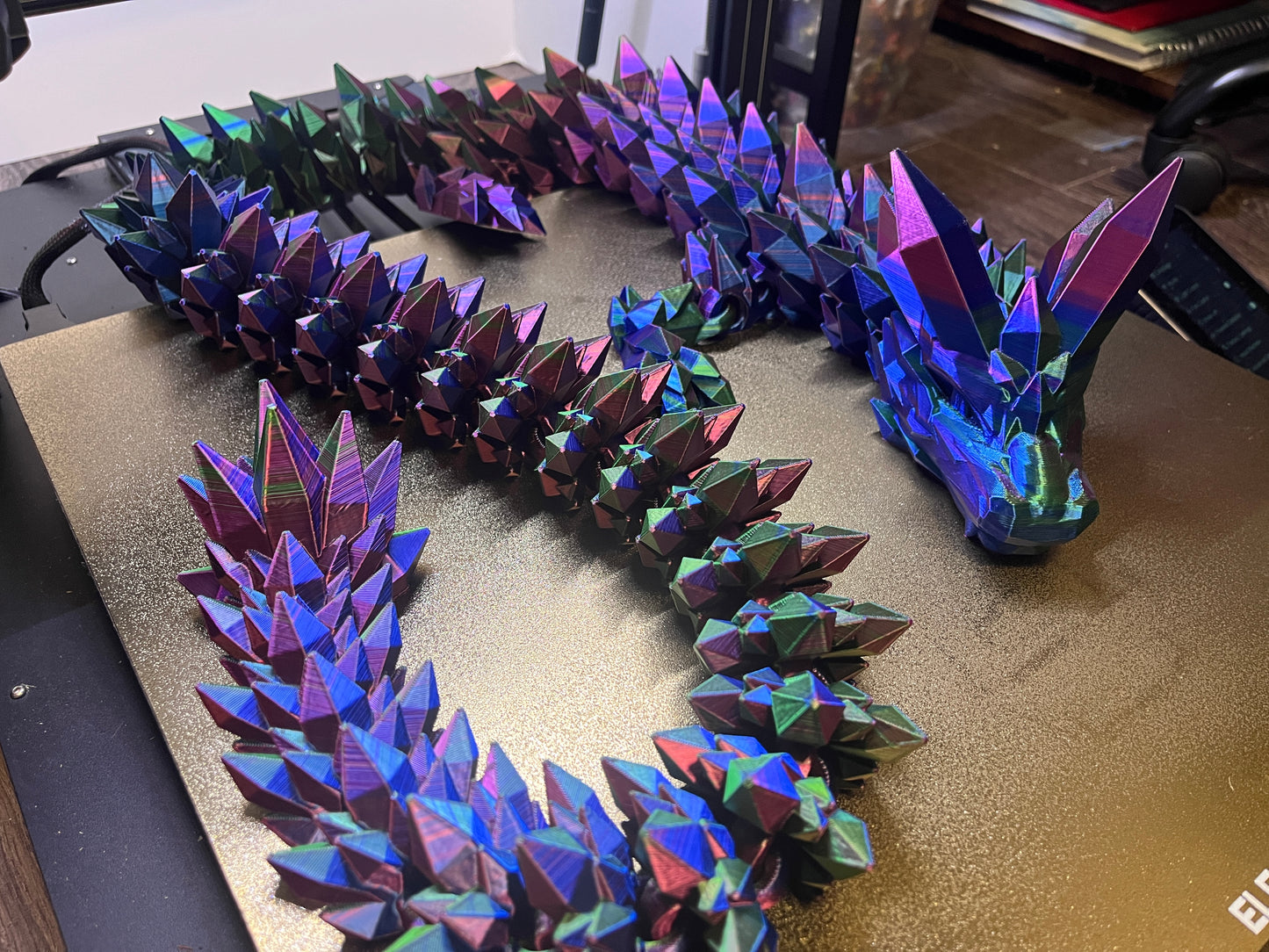 Cinderwing Crystal Dragon