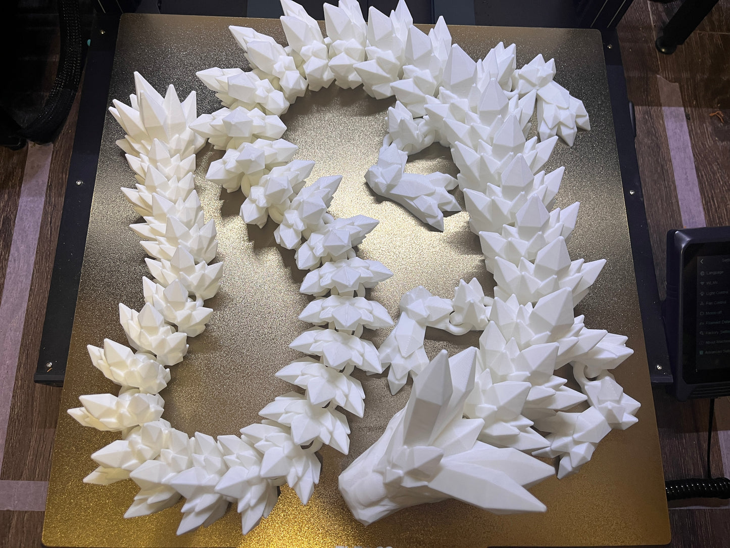 Cinderwing Crystal Dragon